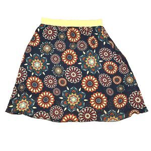 LuLaRoe Simply Comfortable A-Line Skirt Polyester Spandex Blend Women's Size 2XL